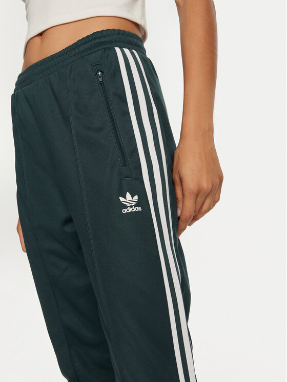 adidas adidas Donji dio trenerke Beckenbauer IY2226 Zelena Regular Fit