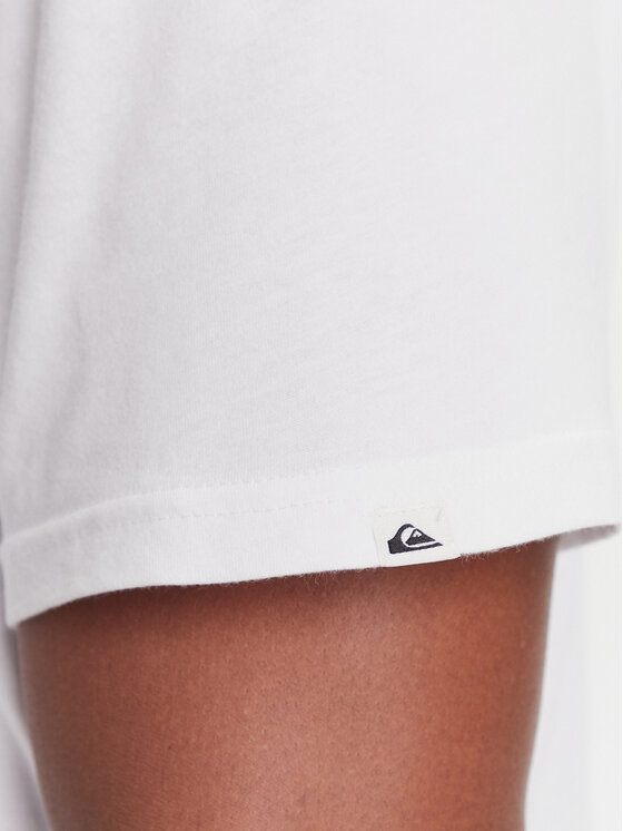 Quiksilver Quiksilver T-Shirt EQYZT08204 Bílá Regular Fit