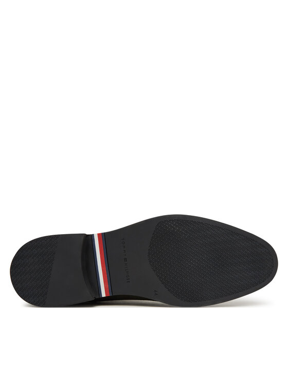 Tommy Hilfiger Tommy Hilfiger Štibletai Corporate Dressy Suede Chelsea FM0FM05953 Chaki