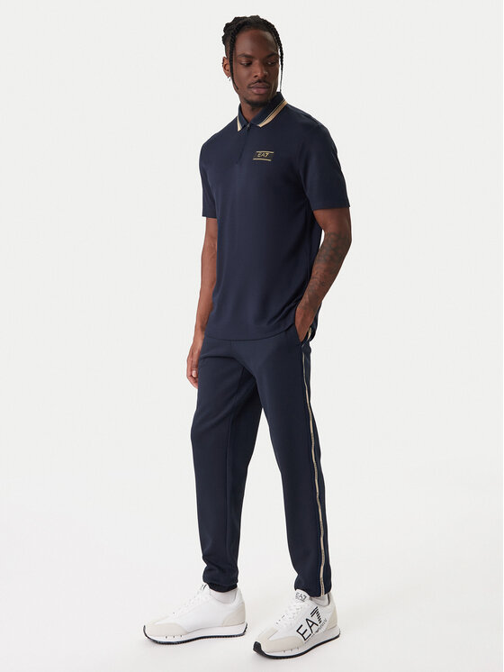 EA7 Emporio Armani EA7 Emporio Armani Pólóing 7M001333 AF13739 UB102 Sötétkék Regular Fit