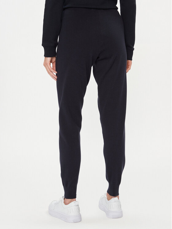 Tommy Hilfiger Tommy Hilfiger Jogginghose Script Graphic WW0WW40347 Dunkelblau Regular Fit