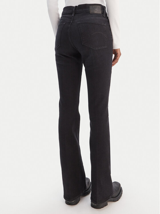 G-Star Raw G-Star Raw Džínsy D21290-A634 Čierna Flare Fit