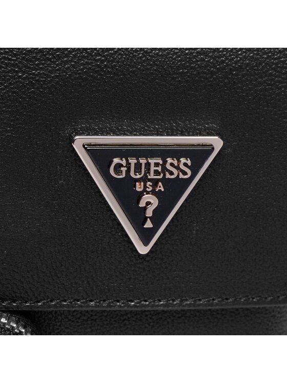 Guess Guess Rankinė telefonui Latona (BG) Mini-Bags HWBG92 11810 Juoda