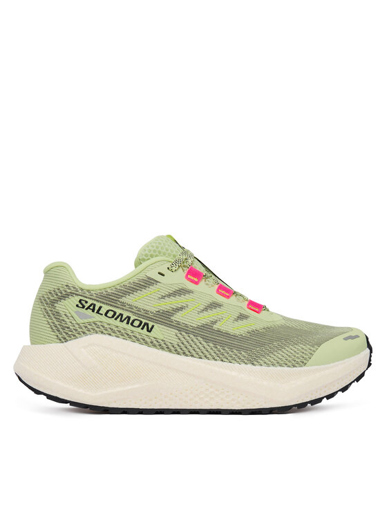 Salomon Salomon Buty do biegania Aero Blaze 3 Grvl L49106400 Zielony