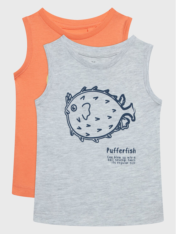 Zippy Komplet t-shirtów ZBBAP0303 23017 Kolorowy Regular Fit