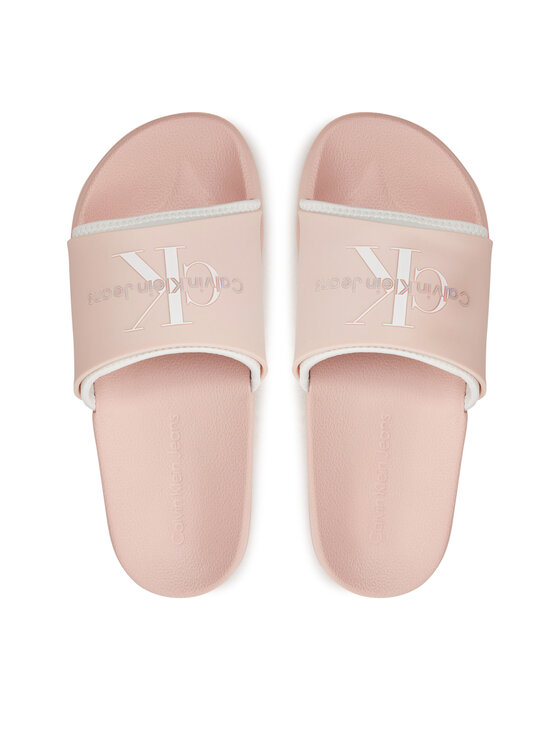 Calvin Klein Jeans Calvin Klein Jeans Nazouváky Slide Monogram Tpu Ml Wn YW0YW00585 Růžová