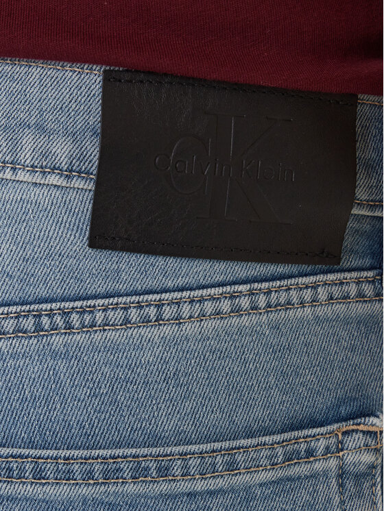 Calvin Klein Calvin Klein Jeansy LV04RD900G Modrá Slim Fit