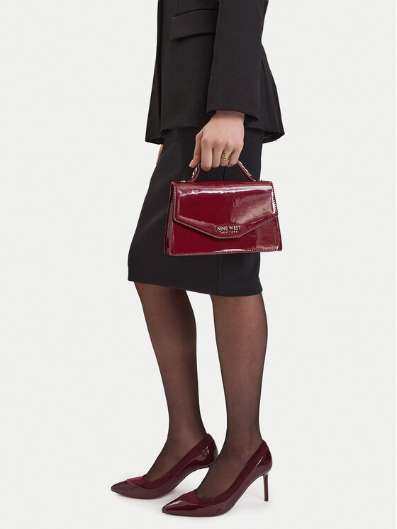 Nine West Nine West Τσάντα CEO-LUSTED ROAD-LH22260 Μπορντό