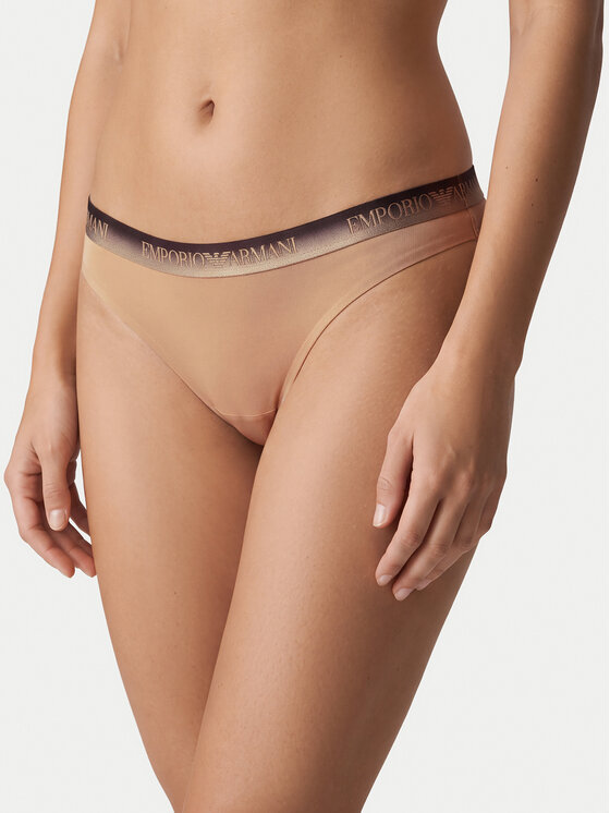 Emporio Armani Underwear Emporio Armani Underwear Комплект бразильських трусиків EW000402 AF25572 U4134 Бежевий