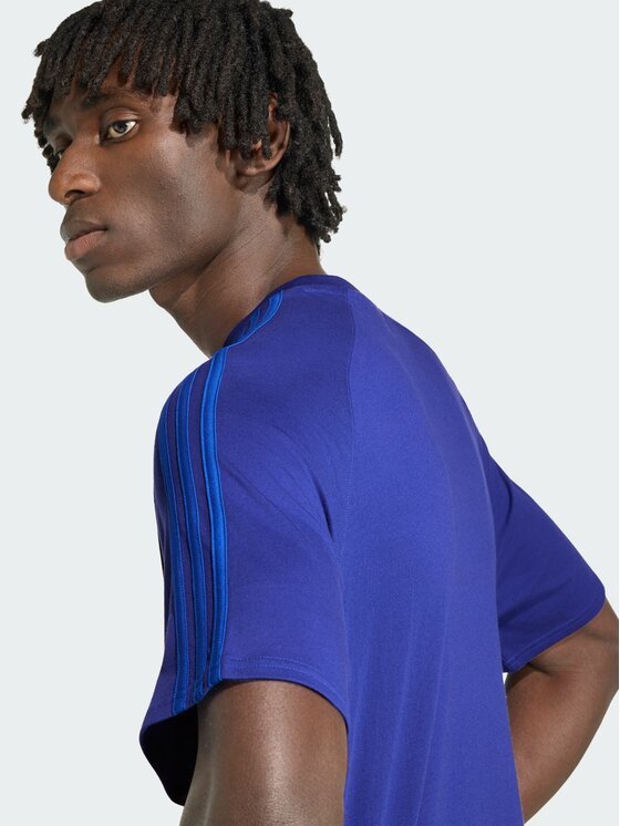 adidas adidas T-Shirt 168108 Niebieski Regular Fit