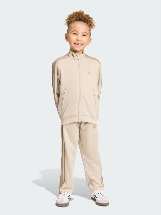 adidas adidas Φόρμα Firebird Tracksuit HZ6592 Μπεζ Regular Fit