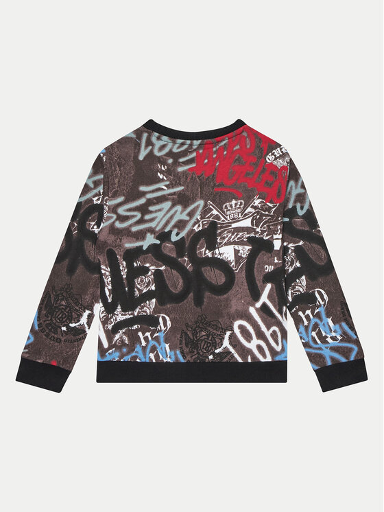 Guess Guess Džemperis L5RQ03 KA6R4 Spalvota Regular Fit