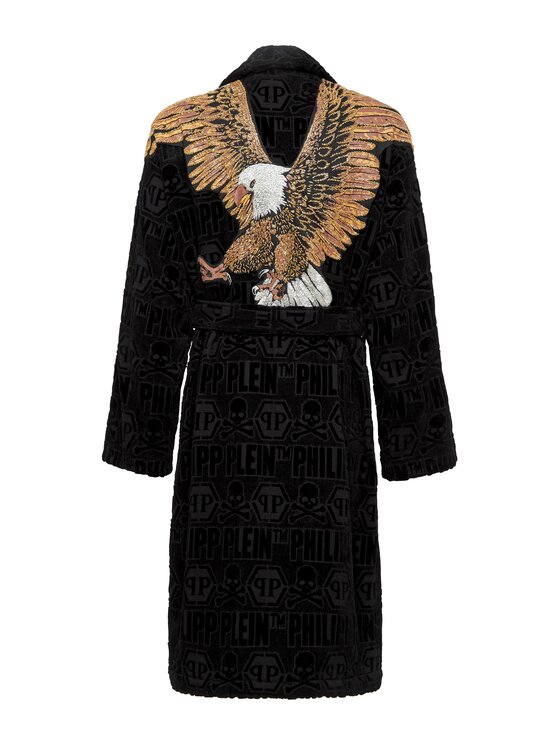 PHILIPP PLEIN PHILIPP PLEIN Szlafrok 1123 Czarny