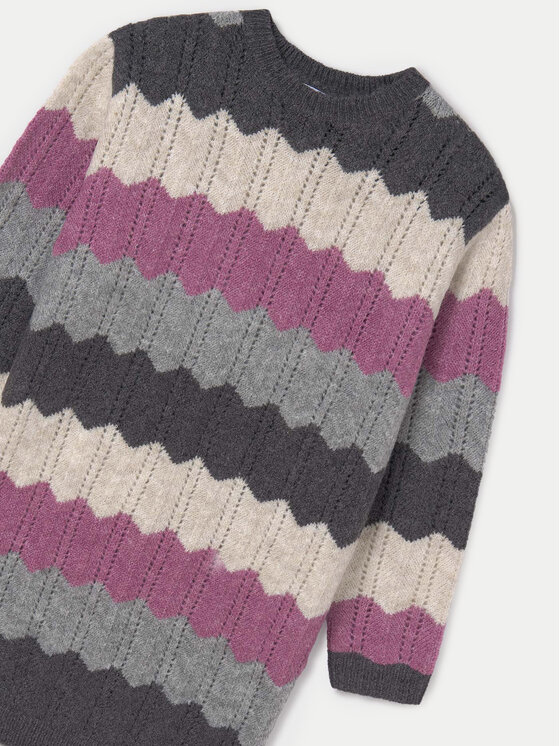 Mayoral Mayoral Kootud kleit 7984 Värviline Regular Fit