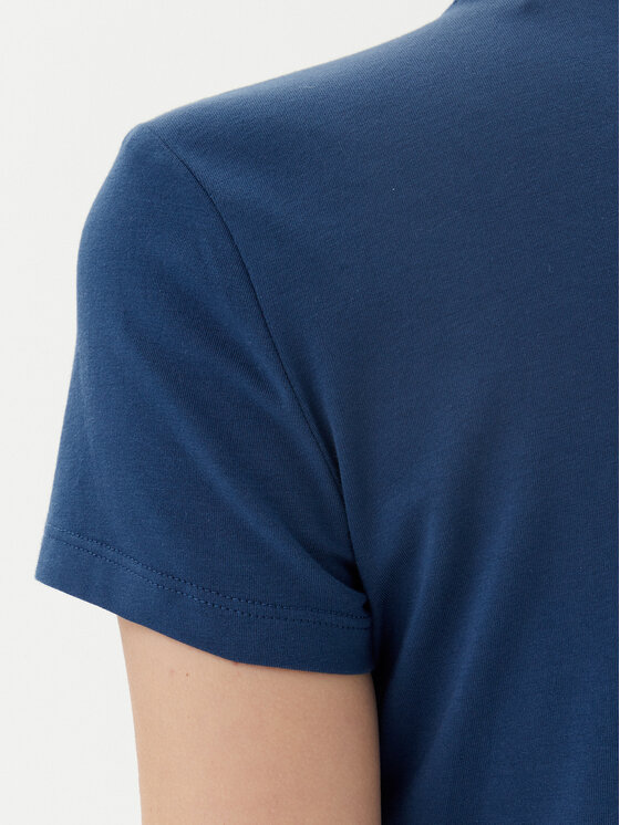 Guess Guess T-Shirt W4BI26 J1314 Tmavomodrá Slim Fit