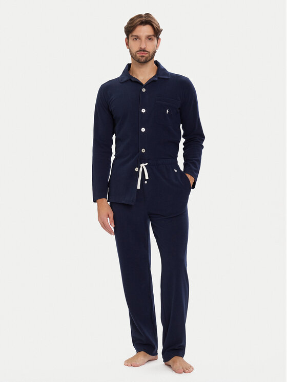 Polo Ralph Lauren Polo Ralph Lauren Pizsama 714P01952002 Sötétkék Regular Fit