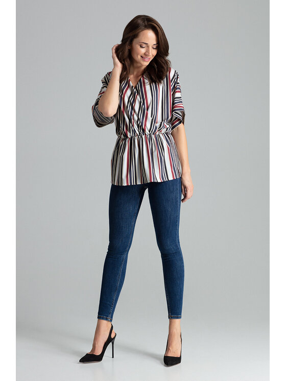 Lenitif Lenitif Blusa L052 Multicolore Regular Fit
