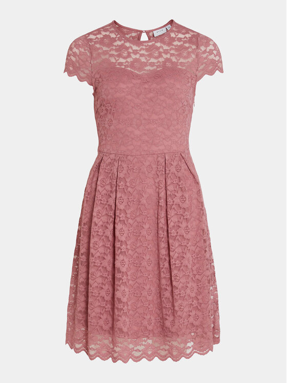 Vila Vila Коктейльна сукня Kalila 14067460 Рожевий Regular Fit