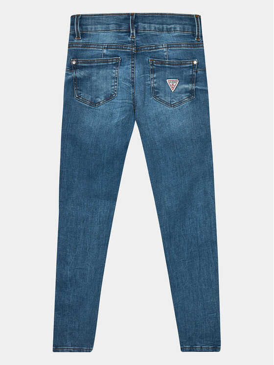 Guess Guess Teksad J3YA16 D4CA0 Sinine Skinny Fit