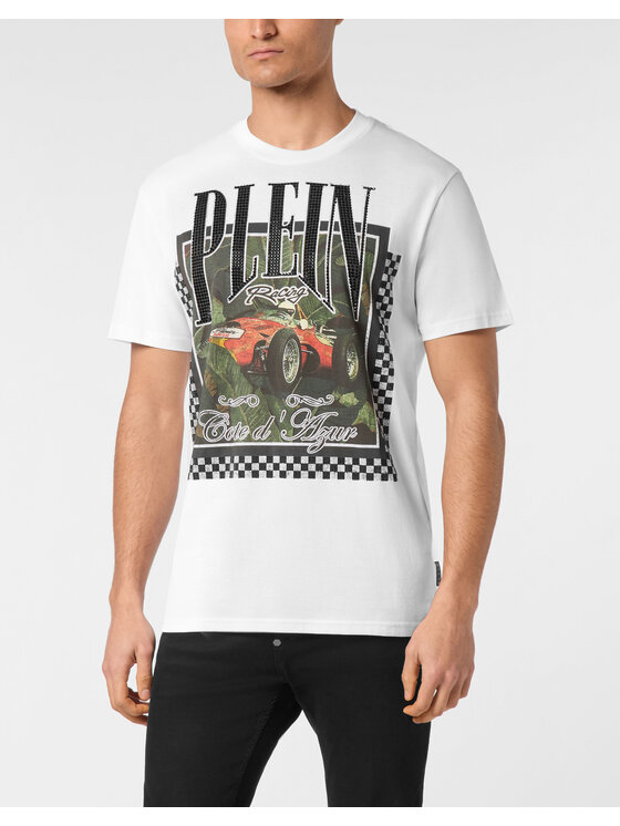 PHILIPP PLEIN PHILIPP PLEIN T-Shirt 23589 Biały Regular Fit