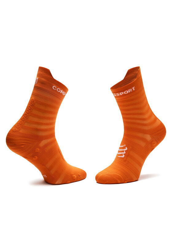 Compressport Compressport Lange Socken Pro Racing Socks V4.0 Ultralight Run High XU00050B Rot