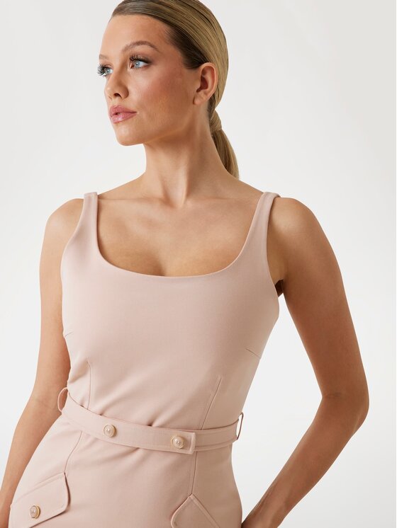 Marciano Guess Marciano Guess Každodenní šaty 177067 Růžová Classic Fit