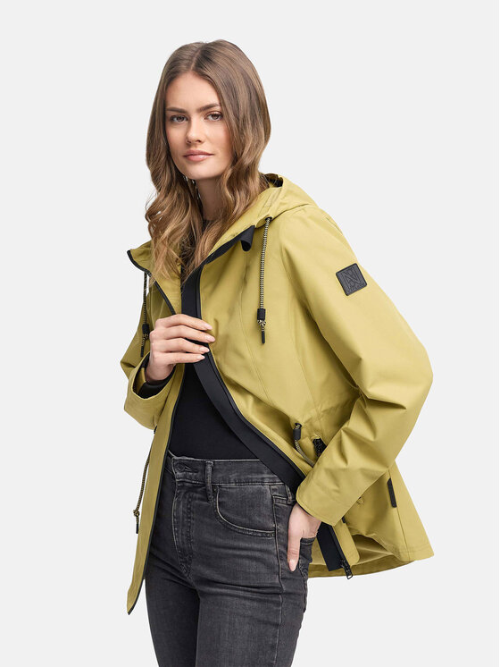 Navahoo Navahoo Kurtka przejściowa Blumentanz Zielony Regular Fit