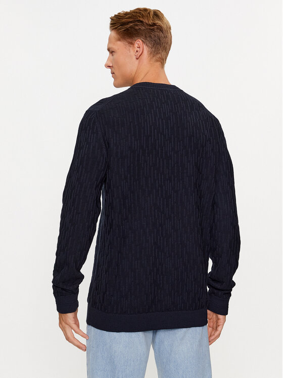 HUGO Hugo Светр Sovrain 50492805 Cиній Relaxed Fit