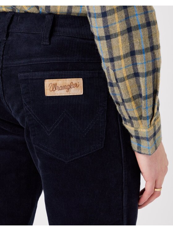 Wrangler Wrangler Pantaloni di tessuto TEXAS Blu Straight Fit