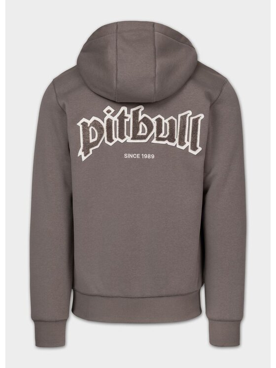 PITBULL PITBULL Bluza RUFFIN RING Brązowy Regular Fit
