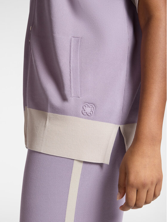 Elena Mirò Elena Mirò Kardigan S606Z000010N0A2 Fioletowy Boxy Fit