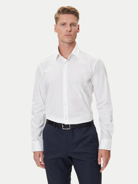 BOSS BOSS Košile H-Joe 50549923 Bílá Regular Fit