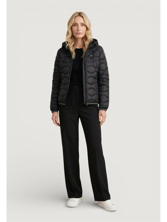 Blauer Blauer Giubbotto piumino CAMELIA Nero Egg Fit