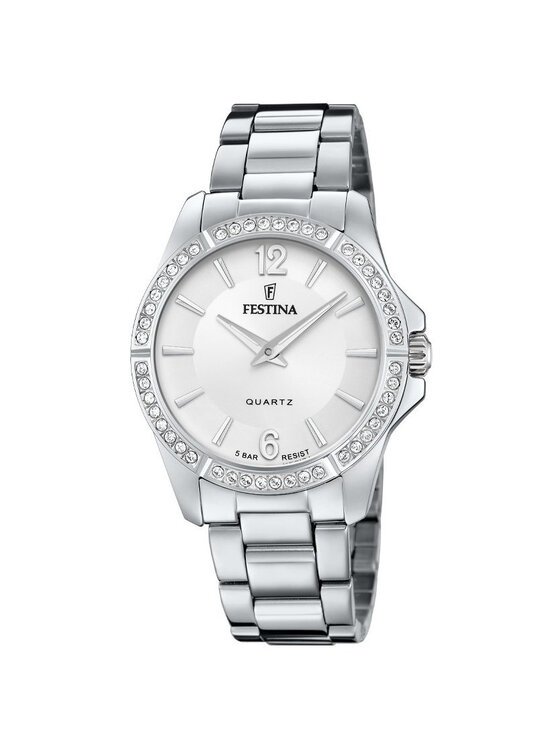 Festina Festina Hodinky F20593-1 Strieborná