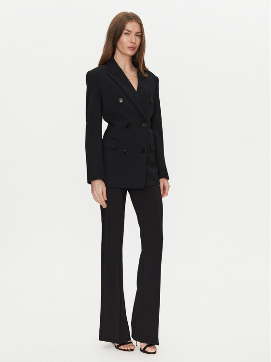 Elisabetta Franchi Elisabetta Franchi Hlače PA-082-51E2-V320 Crna Regular Fit