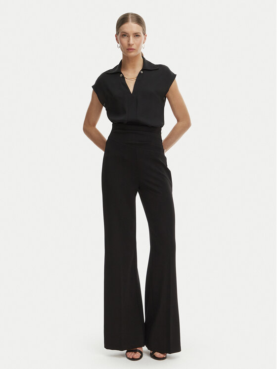Rinascimento Rinascimento Bluză CFC0020253002 Negru Regular Fit