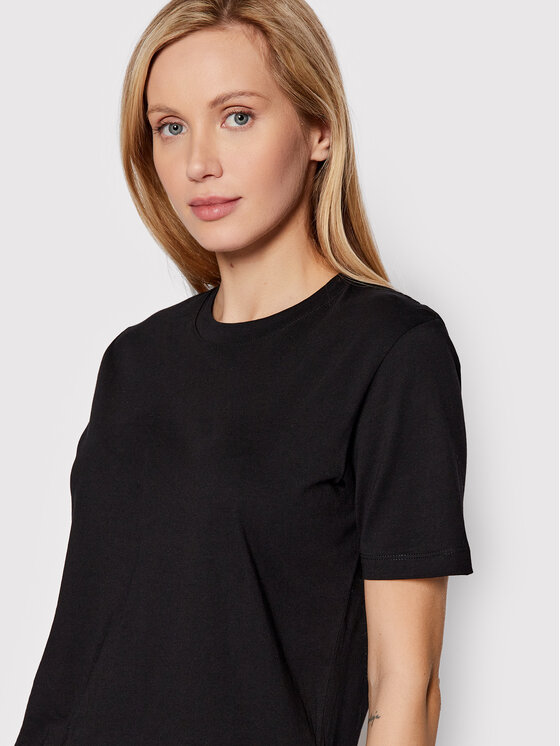 JJXX JJXX Tričko Anna 12200182 Čierna Regular Fit