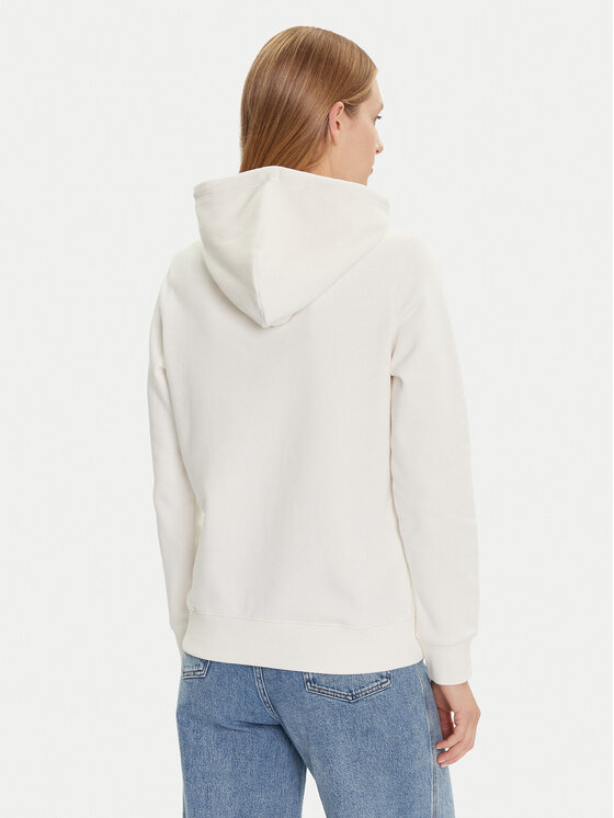 Tommy Jeans Tommy Jeans Bluza Linear DW0DW21963 Biały Regular Fit