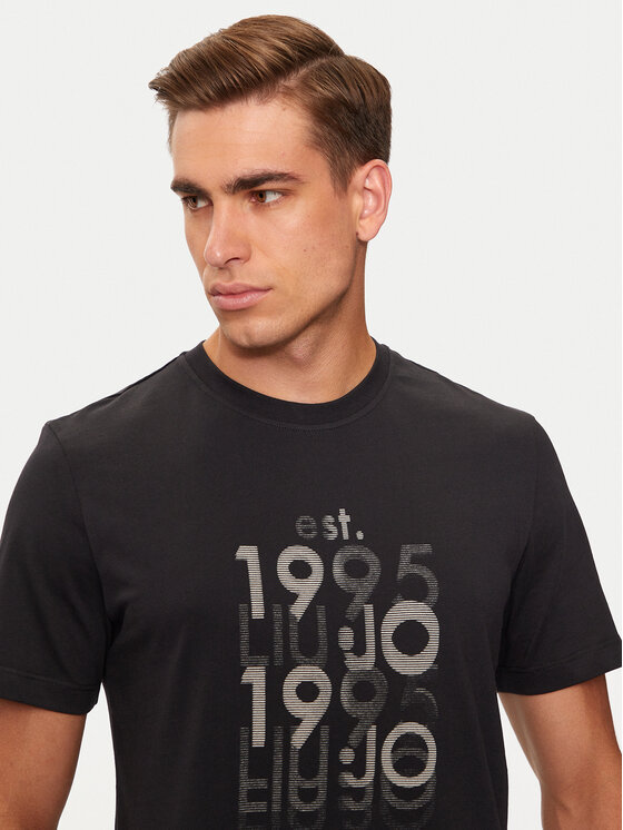 Liu Jo Liu Jo T-särk QF4242 J4783 Must Regular Fit