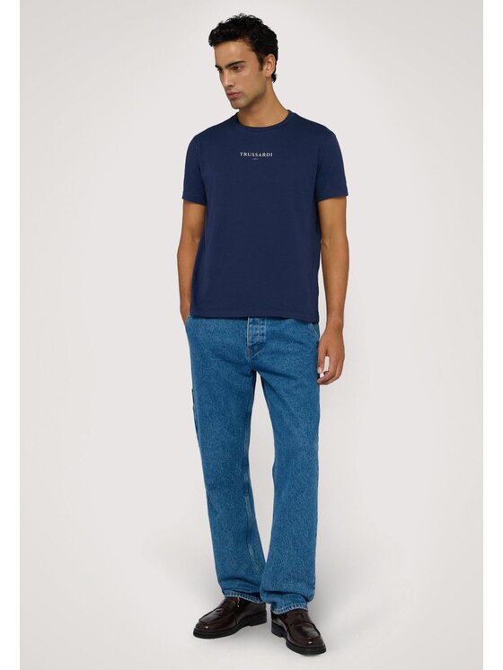 Trussardi Trussardi T-shirt G0308000054N034 Celeste Regular Fit
