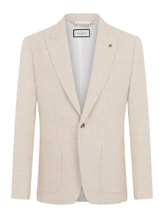 PHILIPP PLEIN PHILIPP PLEIN Giacca da abito 30739 Bianco Regular Fit