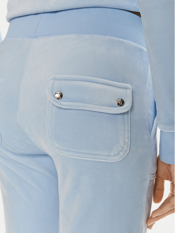 Juicy Couture Juicy Couture Pantaloni trening Del Ray JCAP180 Albastru Straight Fit