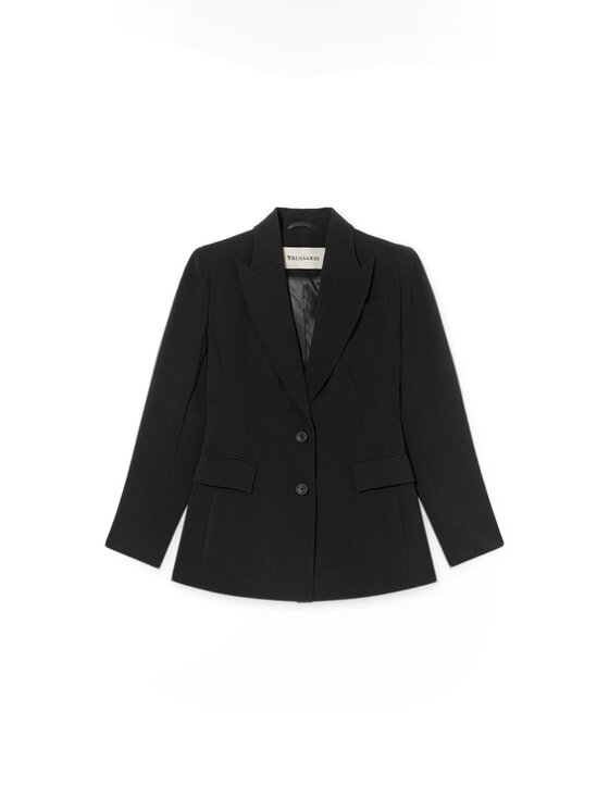 Trussardi Trussardi Marynarka Q960A000426N033 Czarny Regular Fit