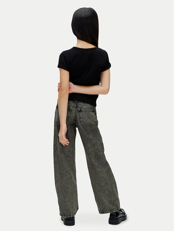 Calvin Klein Jeans Calvin Klein Jeans Majica LVCKSJB11G Črna Regular Fit