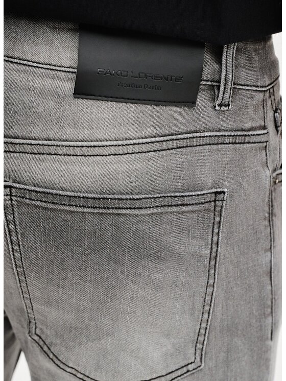 Pako Lorente Pako Lorente Jeansy P25SF-WJ-002 Szary Slim Fit