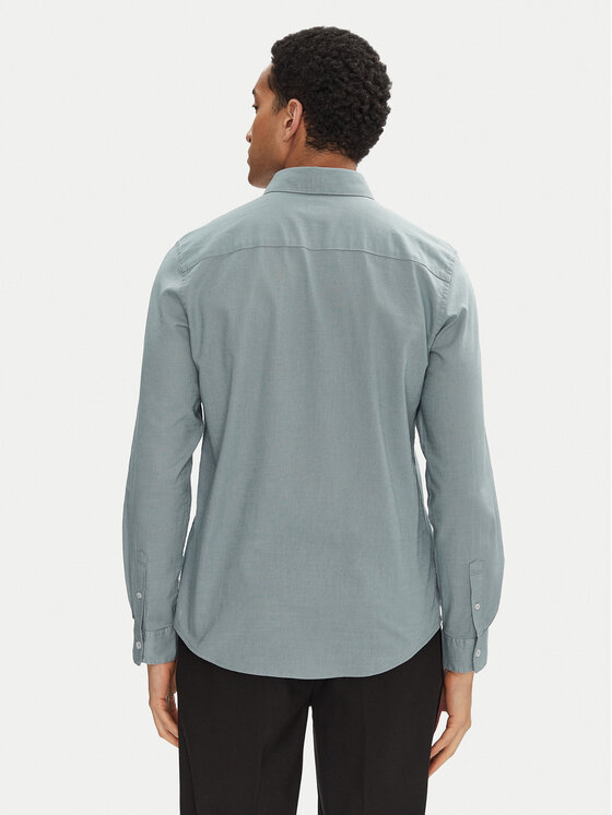Tom Tailor Tom Tailor Košile 1045087 Zelená Regular Fit