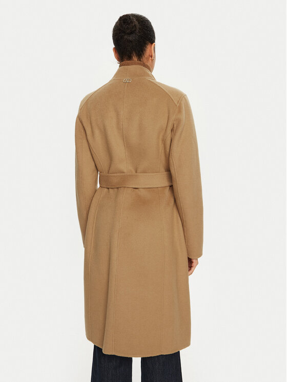 Liu Jo Liu Jo Вовняне пальто WF4060 T4627 Коричневий Regular Fit