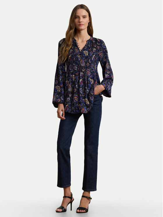 LAUREN RALPH LAUREN LAUREN RALPH LAUREN Majica 200957047 Tamnoplava Regular Fit