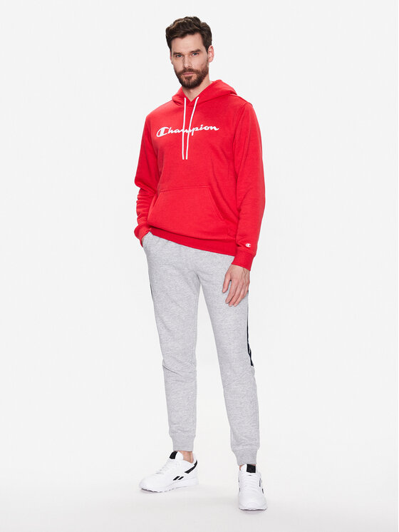 Felpa 218528 Rosso Regular Fit