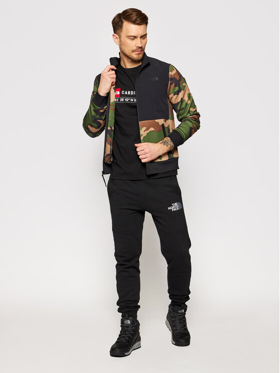 White north face tracksuit shop